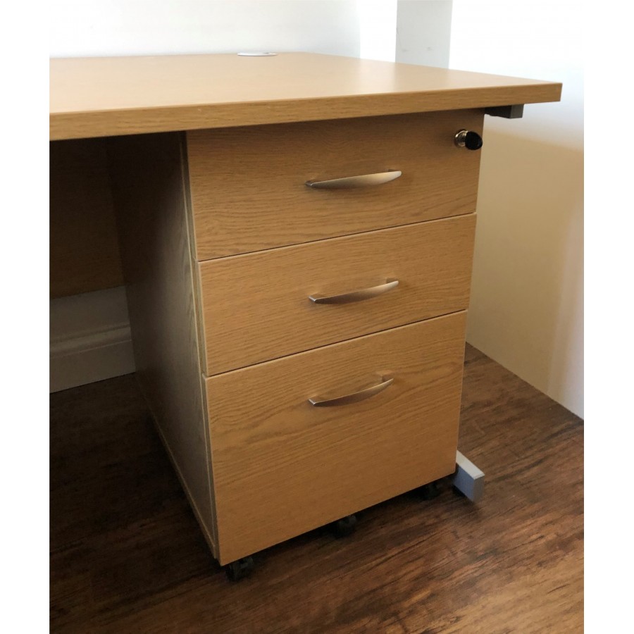 Rayleigh 3 Drawer Tall Under Desk Pedestal